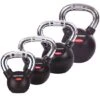 Sport-Thieme Kettlebell-Set "Gummiert Mit Chrom-Griff" 2 Sport-Thieme Kettlebell-Set "Gummiert Mit Chrom-Griff" -Fitnessgeräte 132 0901