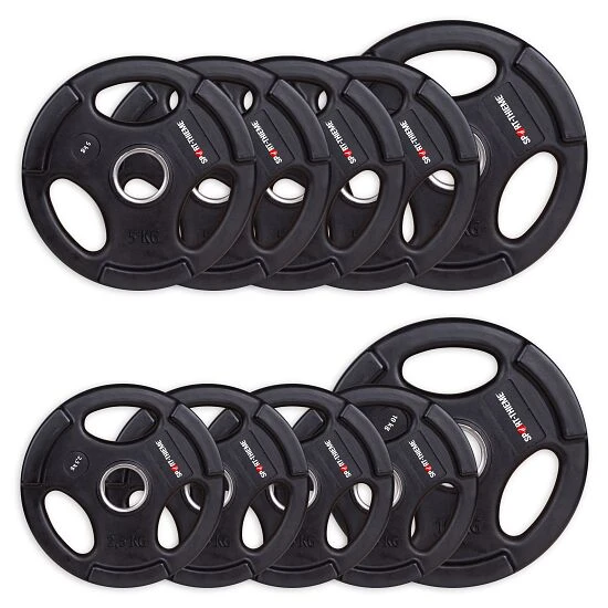 Sport-Thieme Hantelscheiben-Set "Wettkampf", PU 3 Sport-Thieme Hantelscheiben-Set "Wettkampf", PU