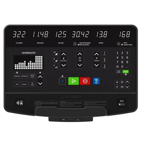 Life Fitness Laufband "Club Series+" 4 Life Fitness Laufband "Club Series+" – Bild 2